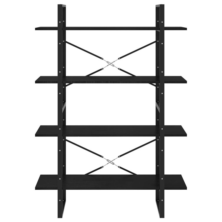 Borough Wharf Ellettsville Solid Wood Etagere Bookcase Wayfair.co.uk